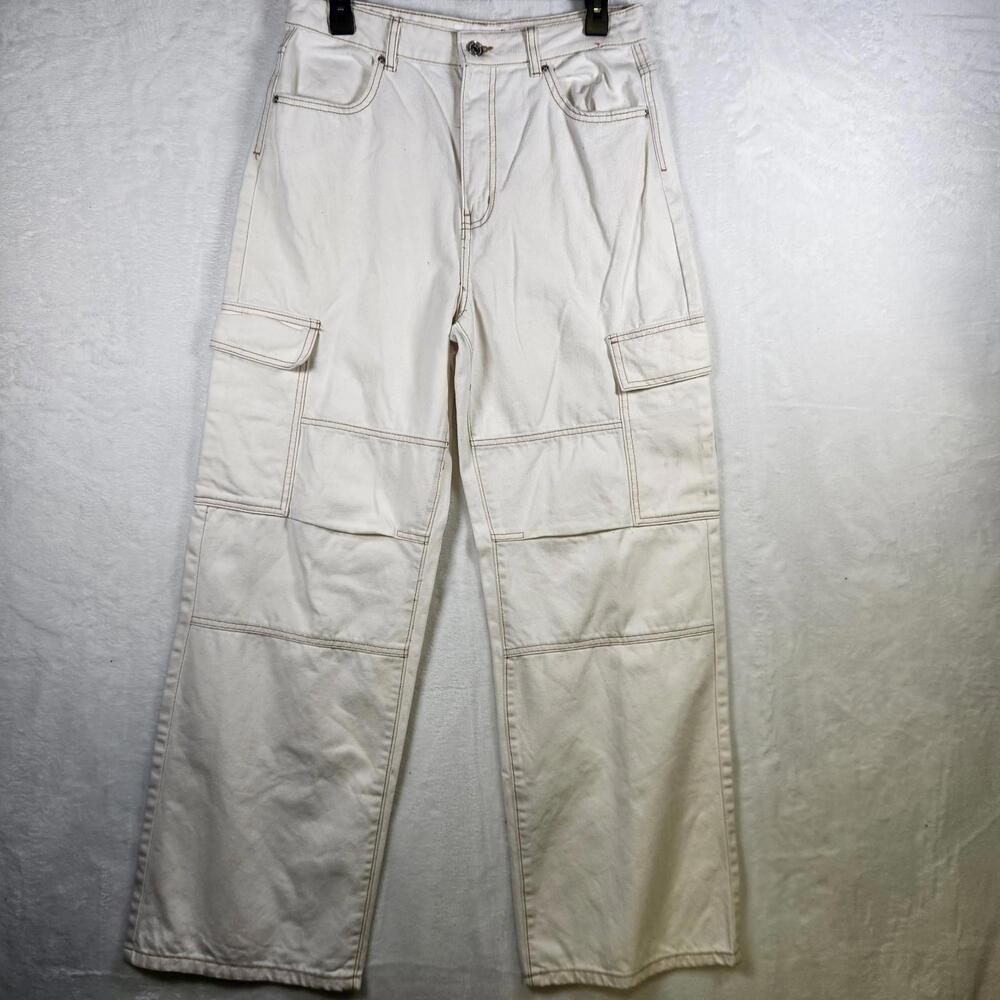 Ardene White Jeans Vintage Size‎ 32x30